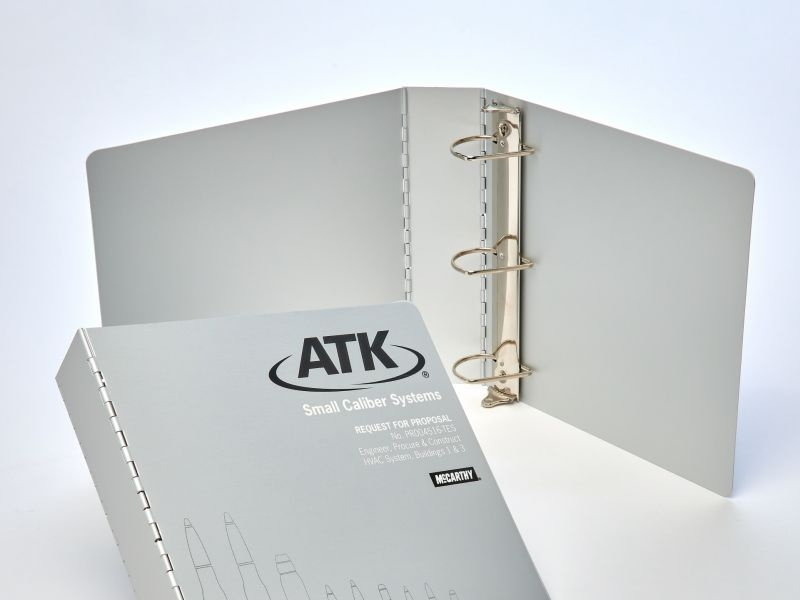 ATK Binders Custom Aluminum Binders by Sneller by Jeff Snell, Sneller Creative on Dribbble