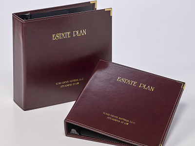 Custom Sewn Executive Binders by Sneller