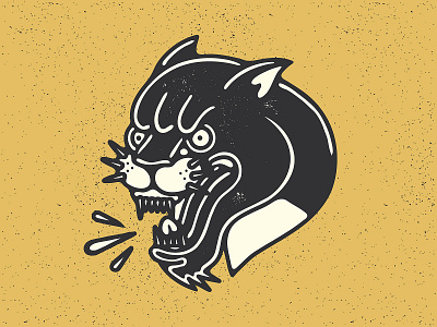 Black Panther ai illustration illustrator panther ui vector