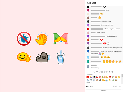 YouTube shelter in place emojis emoji emoji set icons illustration shelter in place vector wash hands