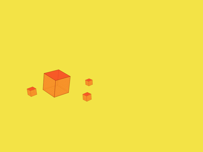 Cubes animation cycle