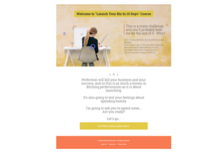 Canva Landing Page Fiverr