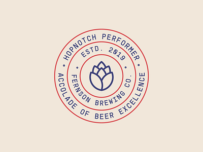 Hop Notch Performance beer beer art beer branding beer label branding crest icon logo sioux falls south dakota