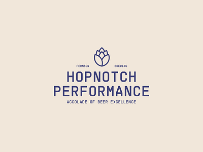 Hop Notch Performance beer beer art beer label brand branding icon logo sioux falls south dakota