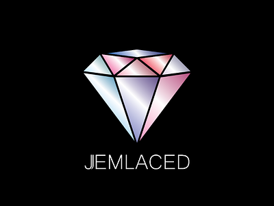 JEMLACED Logo Design adobe illustrator beginner beginner artist digital art graphic design graphic designer illustration illustrator logo logo design logo designer
