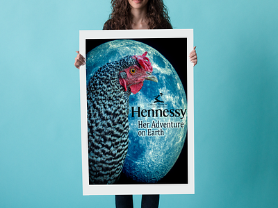 A Chicken Named Hennessy canon chicken illustrator lightroom preset mockup movie poster photography photoshop poster