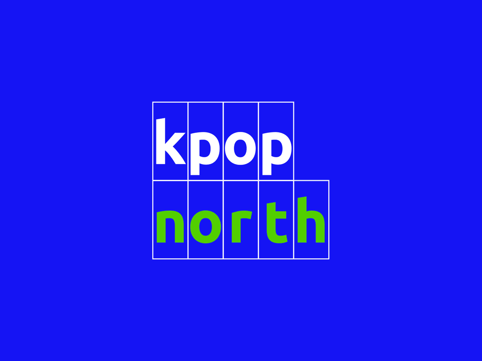 Kpop north 2020 Branding brand design brand identity branding concert kpop logo