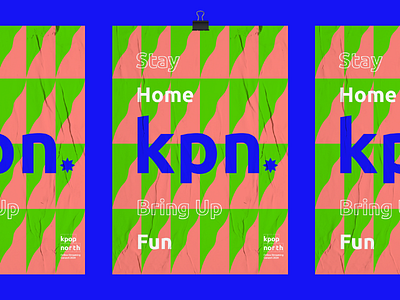 Kpop north 2020 Poster branding concert graphic kpop music poster poster design