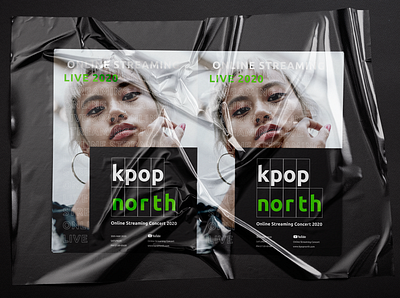 Kpop north 2020 Poster branding branding design concert kpop poster ui ux