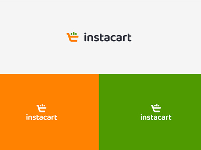 Instacart Branding Logo Design brand identity branding grocery instacart logo
