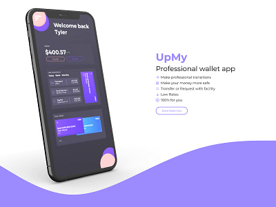 UpMy | Professional wallet app