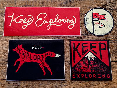 Keep Exploring Sticker Pack