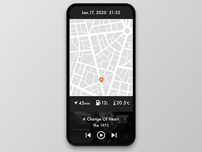 #034 Car Interface | Daily UI