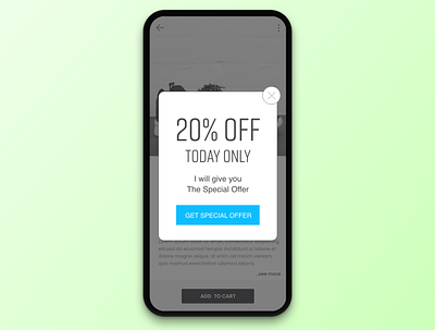 #036 Special Offer | Daily UI daily ui