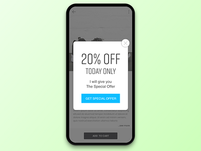 #036 Special Offer | Daily UI