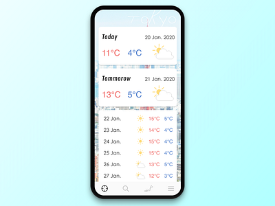 #037 Weather | Daily UI