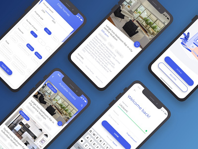 Apartment Finder App android mobile design concept ios