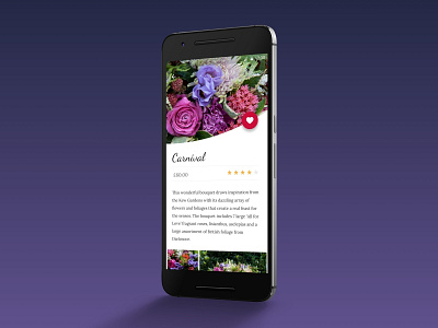 Flower Ordering App