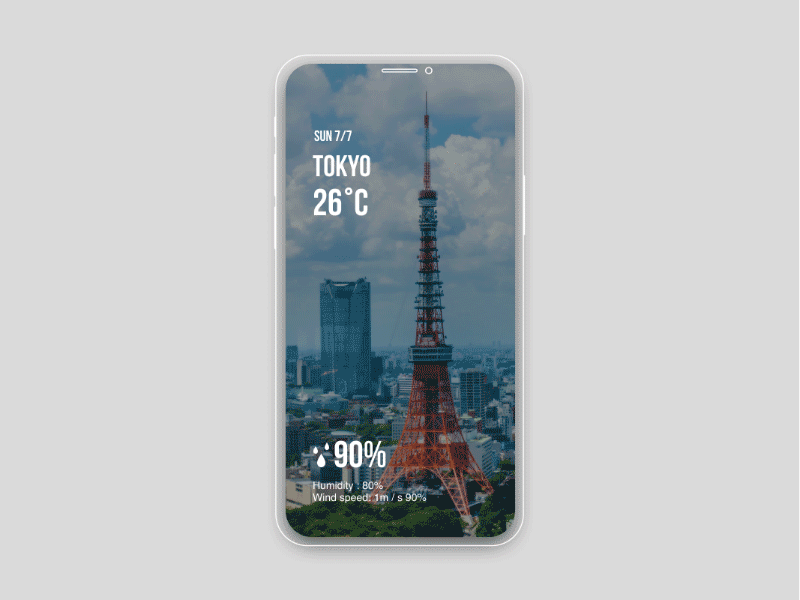 Daily UI #037 Weather