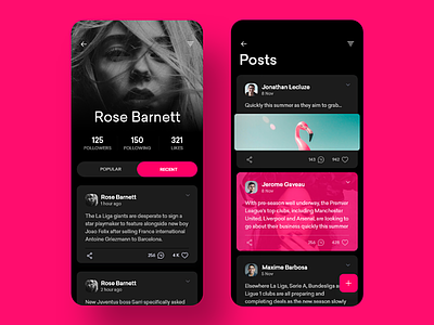 Profile Page Series I adobexd appdesign design dribbblers free ui inspiration interaction interface iosinspiration minimal photos profile ui uidesign uitrends userexperience userinterface ux wireframe