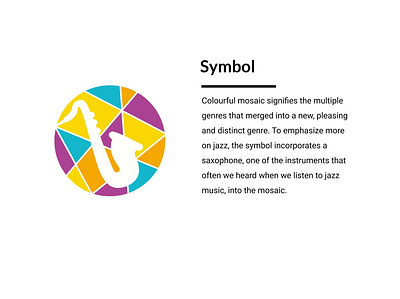 Melbourne International Jazz Festival 2020 Concept - Symbol brand brand design brand identity branding concept design design life design student graphic graphic design jazz jazz festival melbourne student work