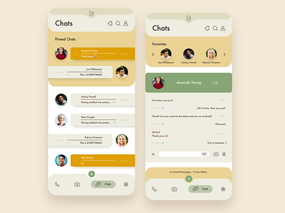 Hola Chat App. UI/UX Project