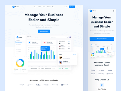 Dodol - Sales Landing Page