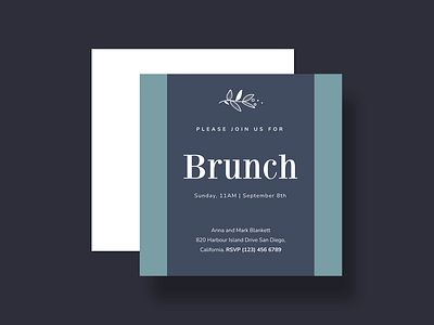 Brunch Invitation