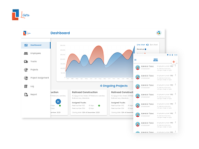 Lewu - A fleet management app app branding dashboard ui design desktop interaction design logo mobile responsive design ui ux