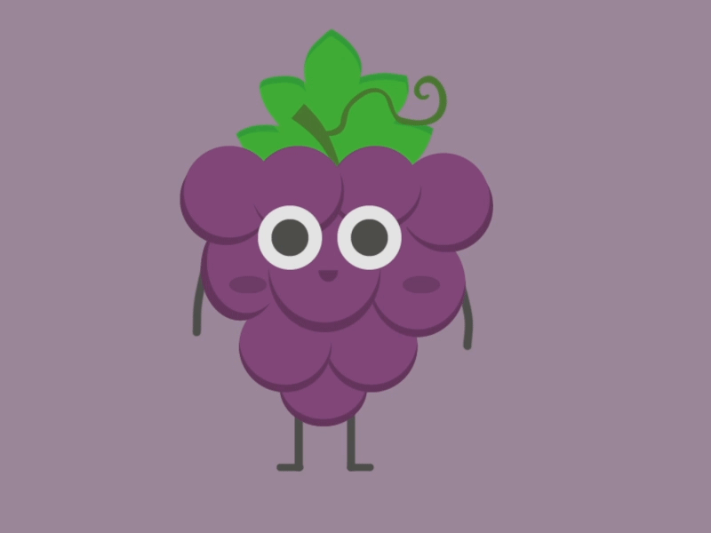 Grapes by Emily Sarah on Dribbble