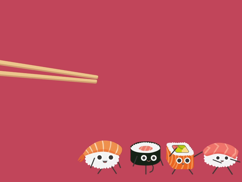 Sushi by Emily Sarah on Dribbble