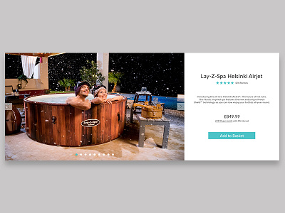 Spa Concept Product Page card clean concept gallery minimal product product design product page products products page spa ui web design