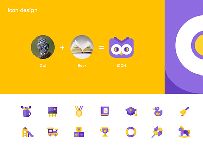 OwlBooks APP ICON design app design icon