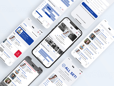 Fade Barbershop Application appointment appointment booking app barber barber shop barbers barbershop branding design mobile mobile app mobile app design mobile design mobile ui ui ui design uiux uiux design uiuxdesign ux ux design