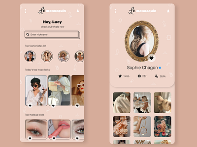 Fashion lovers in one place app design app fashion fashion app figma social app social media ui design