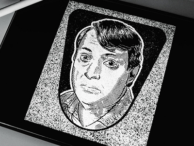 Mark Corrigan graphic design illustration merch merch design merchandise design portrait portrait art portrait illustration