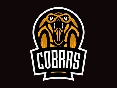 Cobras branding custom typography design graphic design icon illustration lettering logo mascot mascot character mascot design mascot logo sports sports branding sports design sports logo sportswear typography typography art vector