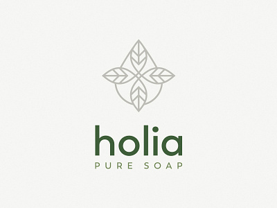 Holia cosmetics leaf natural soap