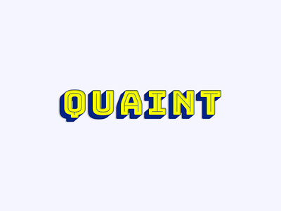 Quaint branding classic design graphic design logo logo design quaint typography vector