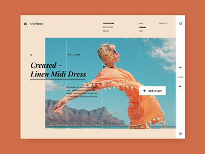 Summer collection - E-commerce Layout