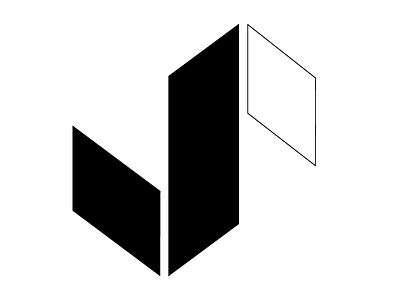 Logo Insignia for Jason Spangler black clean future geometric insignia intimidating logo minimalist sexy tech white