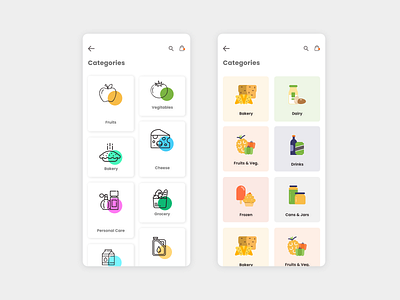 E Grocery Designs Themes Templates And Downloadable Graphic Elements On Dribbble