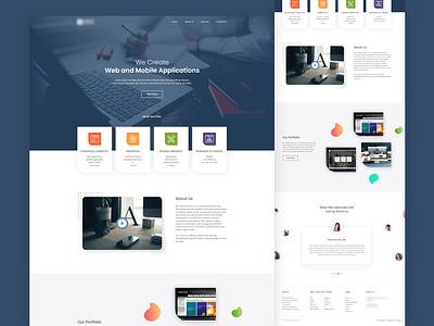 Digital Agency Website Design