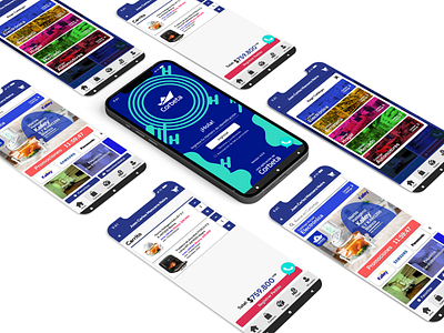 App Corbeta - UX UI Design graphic design ui ux uxui