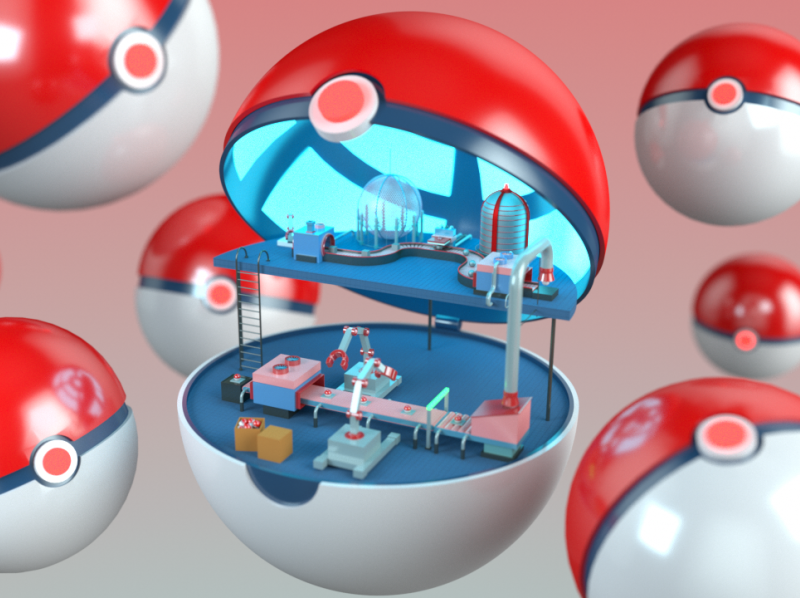 Pokeball By Tomás Alemañ On Dribbble