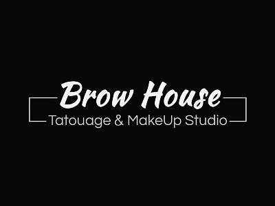 Brow House Lutsk branding logo logotype studio