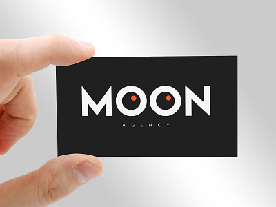 Business Card for MOON AGENCY