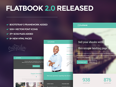 FlatBook Html v2.0 Released!