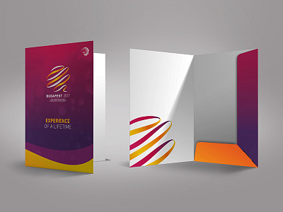 RG Folder Design Presentation 3d design folder mock up mockup presentation realistic