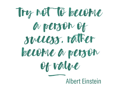 become value 1080x810px albert einstein inspirational quote